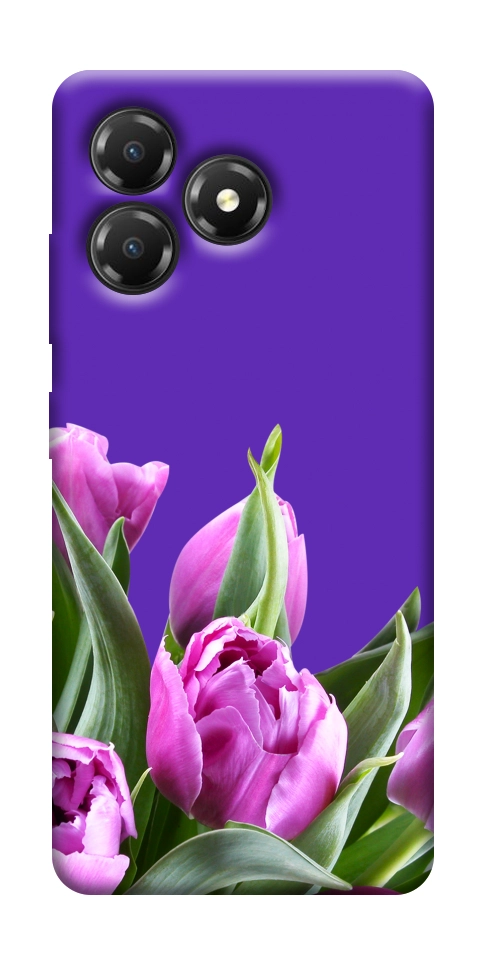 Чохол Тюльпани для ZTE Blade A36