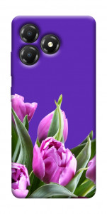 Чехол Тюльпаны для ZTE Blade A36