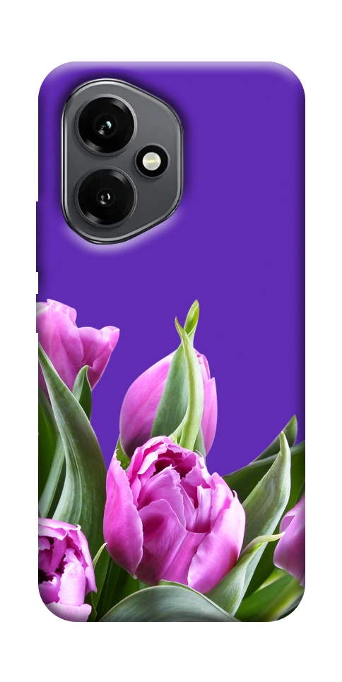 Чехол Тюльпаны для Huawei Honor 400