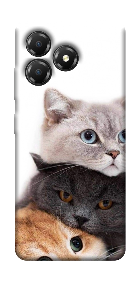 Чехол Три кота для ZTE Blade A36