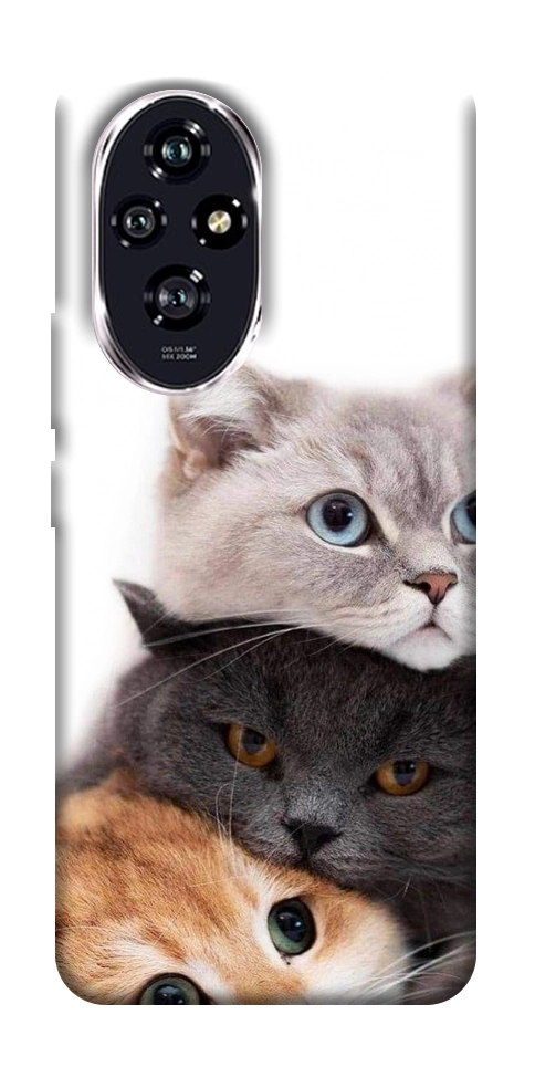Чохол Три коти для Huawei Honor 200