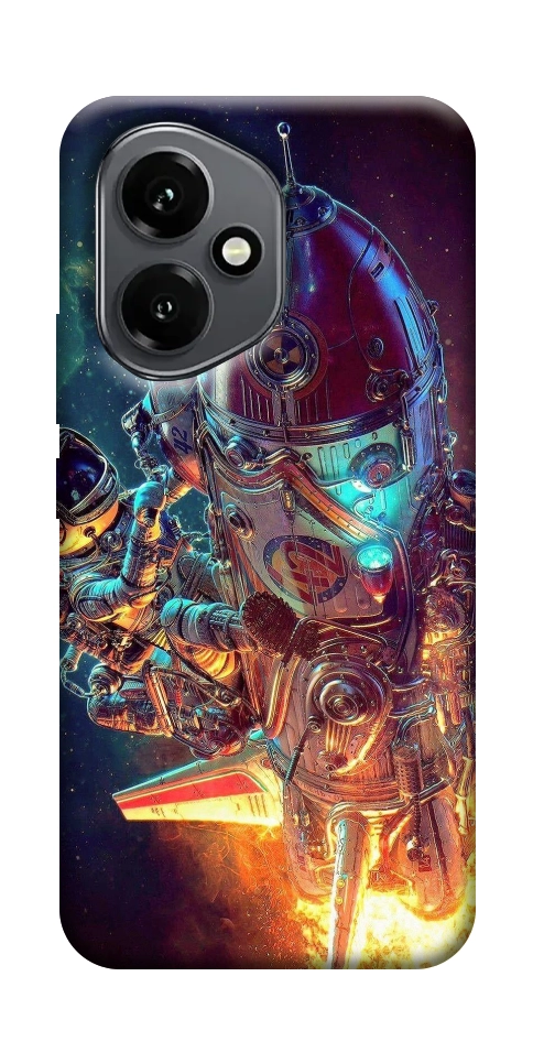 Чехол Космический корабль для Huawei Honor 400