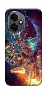 Чехол Космический корабль для Huawei Honor 400