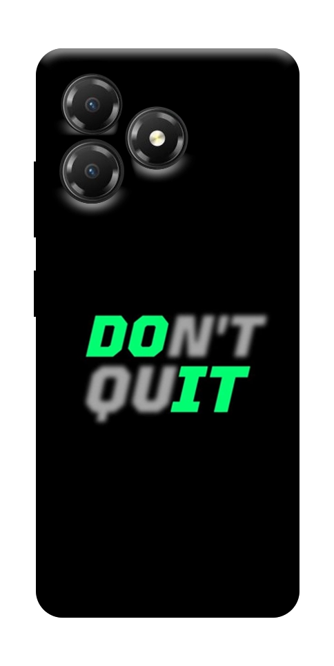 Чехол Don't quit для ZTE Blade A36