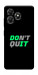 Чехол Don't quit для ZTE Blade A36