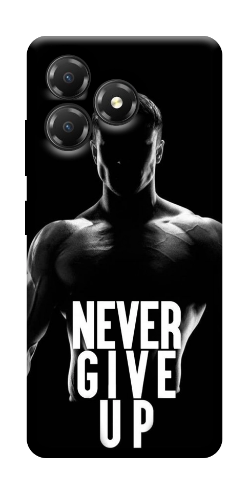 Чехол Never give up для ZTE Blade A36