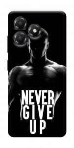 Чехол Never give up для ZTE Blade A36