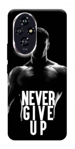 Чохол Never give up для Huawei Honor 200