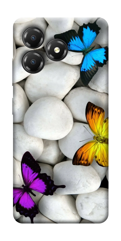 Чехол Butterflies для ZTE Blade A36