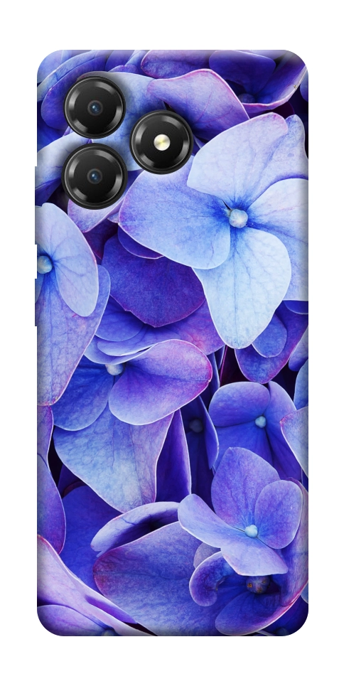 Чехол Гортензия для ZTE Blade A36