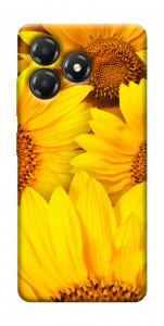 Чехол Букет подсолнухов для ZTE Blade A36