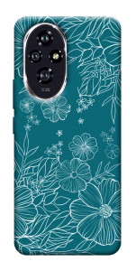 Чохол Botanical illustration для Huawei Honor 200