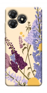Чехол Flowers art для ZTE Blade A36