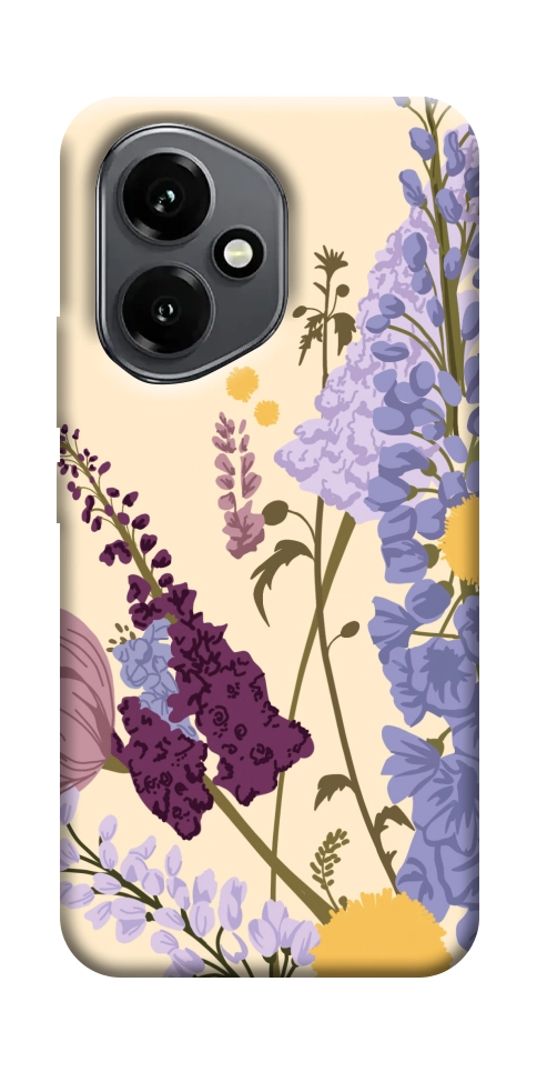 Чехол Flowers art для Huawei Honor 400