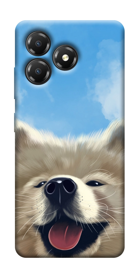 Чехол Samoyed husky для ZTE Blade A36
