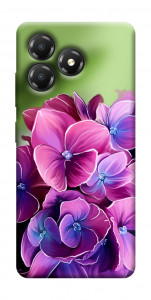 Чехол Кружевная гортензия для ZTE Blade A36