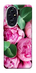 Чохол Пахкі півонії для Huawei Honor 200