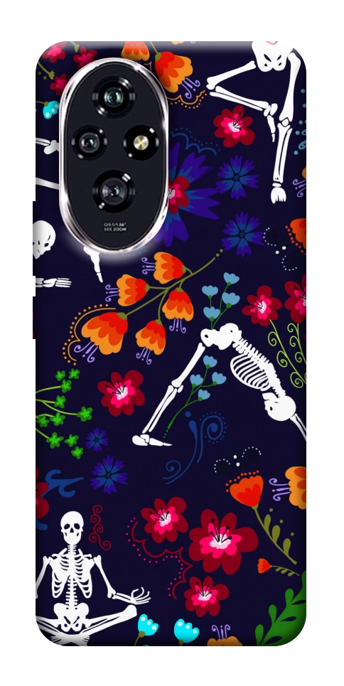 Чохол Yoga skeletons для Huawei Honor 200