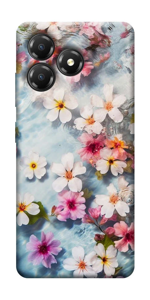 Чехол Floating flowers для ZTE Blade A36