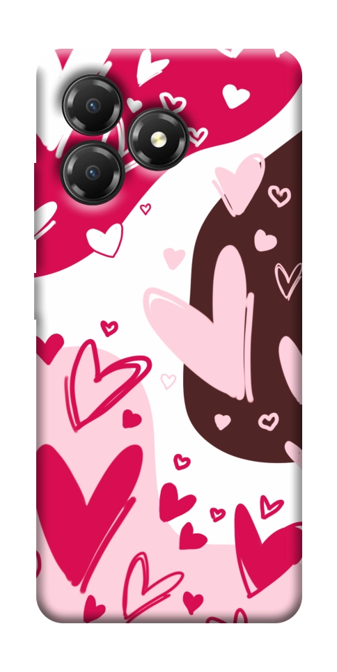 Чехол Hearts mood для ZTE Blade A36