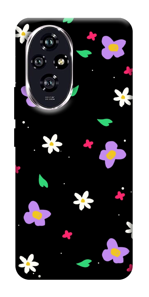 Чохол Квіти та пелюстки для Huawei Honor 200
