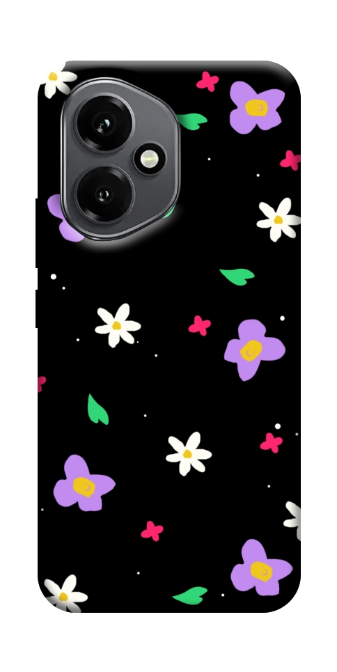 Чехол Цветы и лепестки для Huawei Honor 400