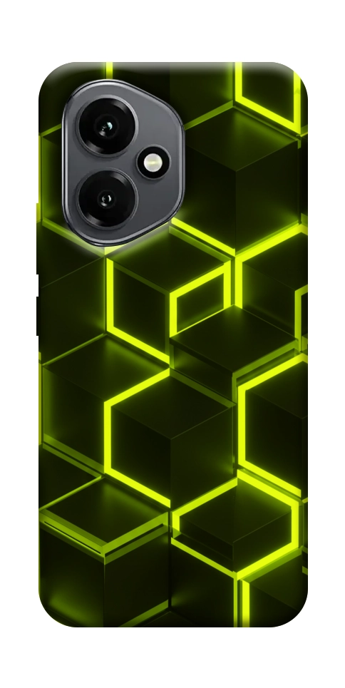 Чехол Neon hexagon для Huawei Honor 400