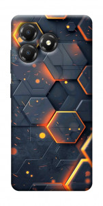 Чохол Burning hex pattern для ZTE Blade A36