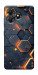 Чехол Burning hex pattern для ZTE Blade A36