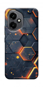 Чехол Burning hex pattern для Huawei Honor 400