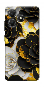 Чехол Flower black-white для ZTE Blade A36