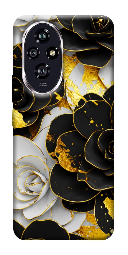 Чохол Flower black-white для Huawei Honor 200