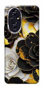 Чохол Flower black-white для Huawei Honor 200