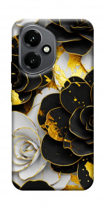 Чехол Flower black-white для Huawei Honor 400
