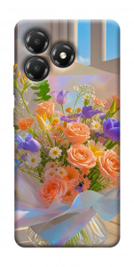 Чехол Яркий букет для ZTE Blade A36