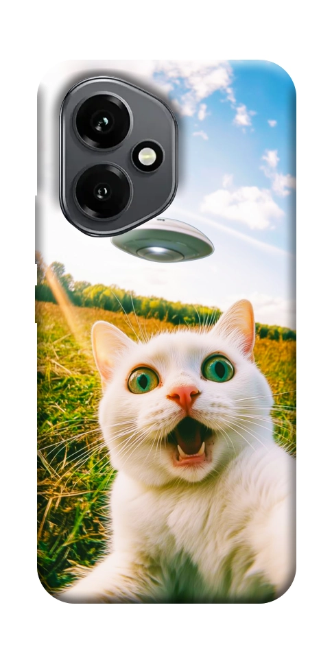 Чехол Ufo cat для Huawei Honor 400