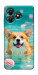 Чехол Swimming corgi для ZTE Blade A36
