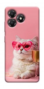 Чехол Pinky cat для ZTE Blade A36