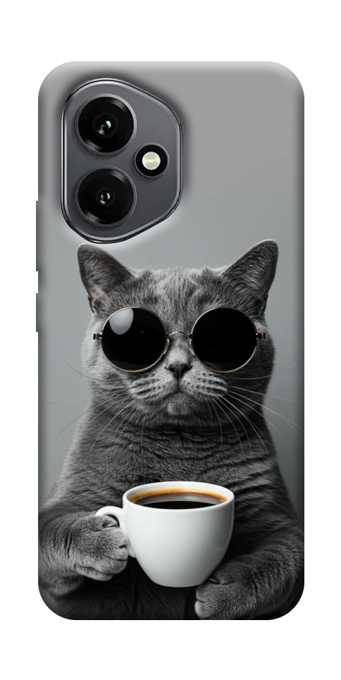 Чехол Grey cat coffee для Huawei Honor 400