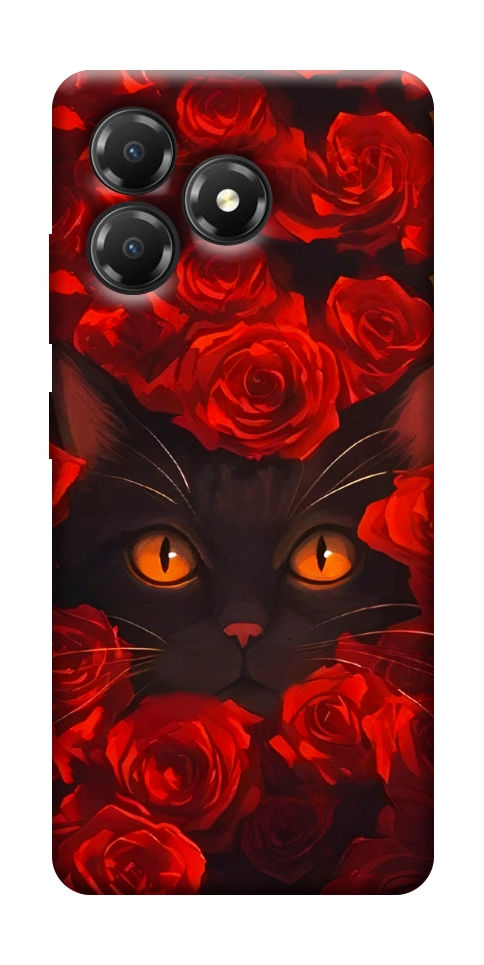 Чохол Rose cat для ZTE Blade A36