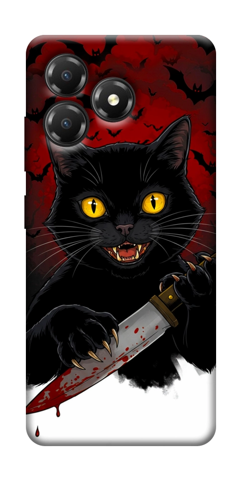 Чехол Horror lucky cat для ZTE Blade A36