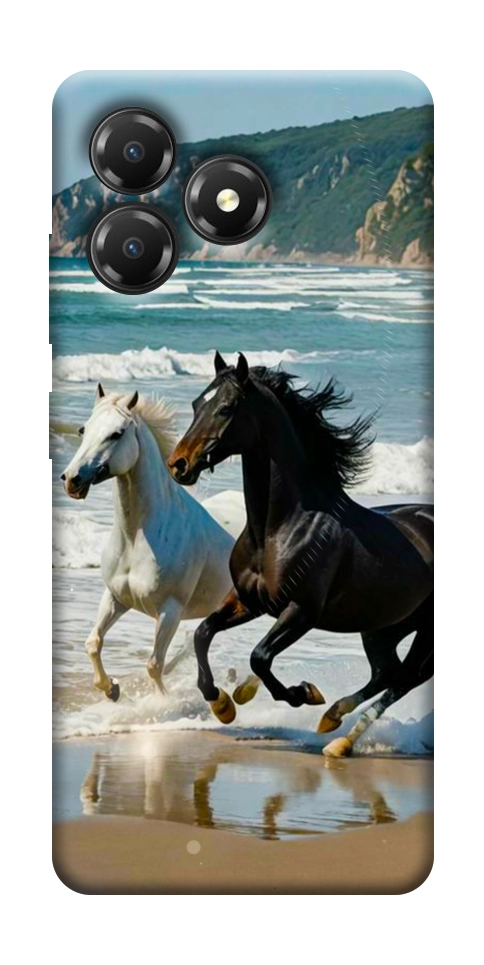 Чехол Beach Horses для ZTE Blade A36