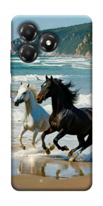 Чехол Beach Horses для ZTE Blade A36