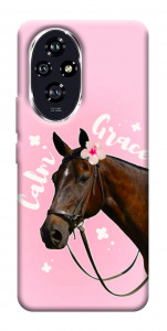 Чохол Horse with flower для Huawei Honor 200