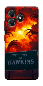Чехол Welcome to hawkins для ZTE Blade A36