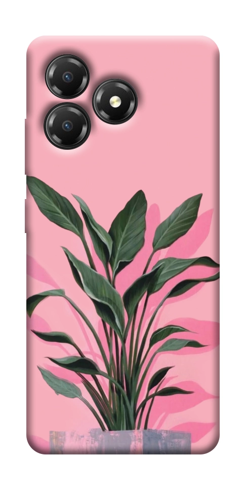 Чехол Pink plant для ZTE Blade A36