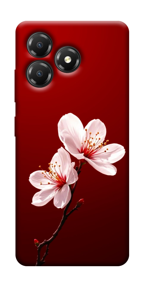 Чехол Sakura red для ZTE Blade A36