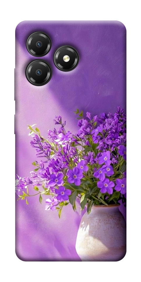 Чехол Vase with flowers для ZTE Blade A36