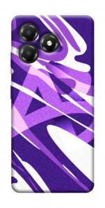 Чехол Purple Abstract для ZTE Blade A36