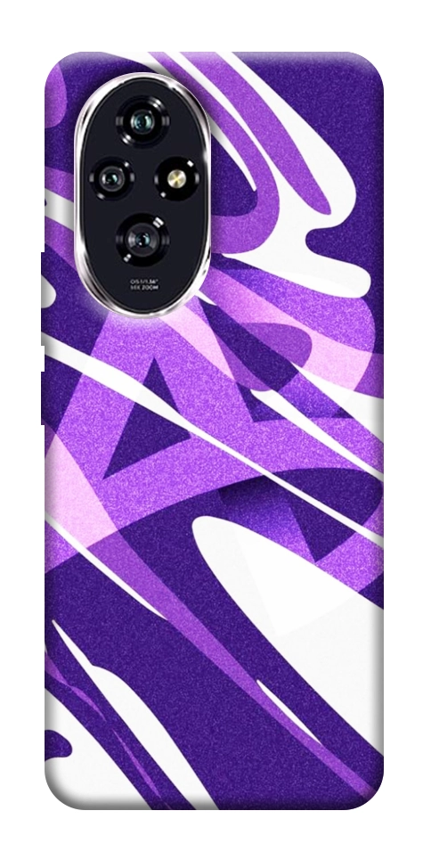 Чохол Purple Abstract для Huawei Honor 200